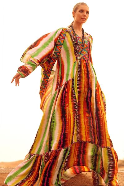 Kaftan, by Kaleidoscope by Mimi, Courtesy Kaleidoscope by Mimi