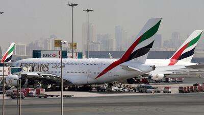 A man has died onboard an Emirates flight to Dubai. Ashraf Mohammad / Reuters