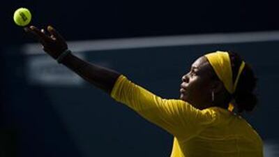 Serena Williams' powerful serve will be to difficult to contend with at the US Open.