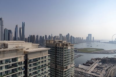 Dubai Harbour is still being built. Antonie Robertson / The National