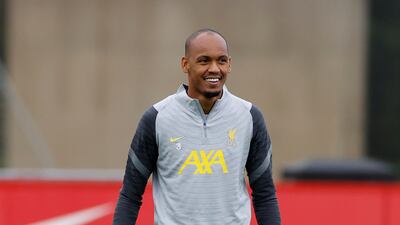 Liverpool midfielder Fabinho. Reuters