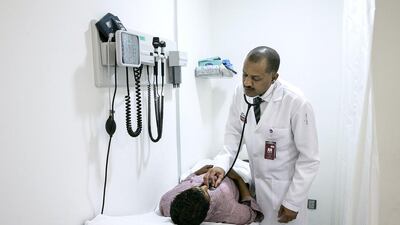 Dr Magdi Mohamed, an emergency medicine specialist, says training staff in the UAE and hiring specialists from other countries might help to ease the burden. Silvia Razgova / The National
