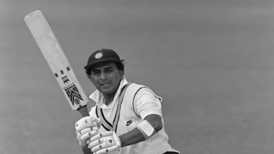 Sunil Gavaskar, the former India opener, was the first batsman to reach the 10,000-run landmark. Adrian Murrell / Allsport