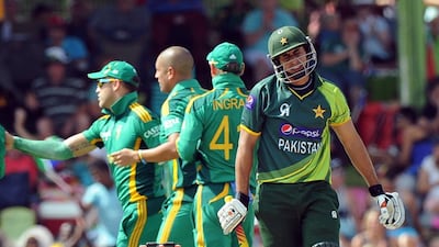 Nasir Jamshed has played two Tests for Pakistan but not since 2013. Alexander Joe / AFP