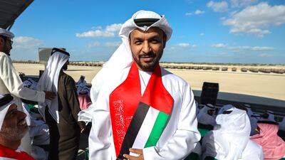 Saeed Alafeefi was one of thousands who attended the event.