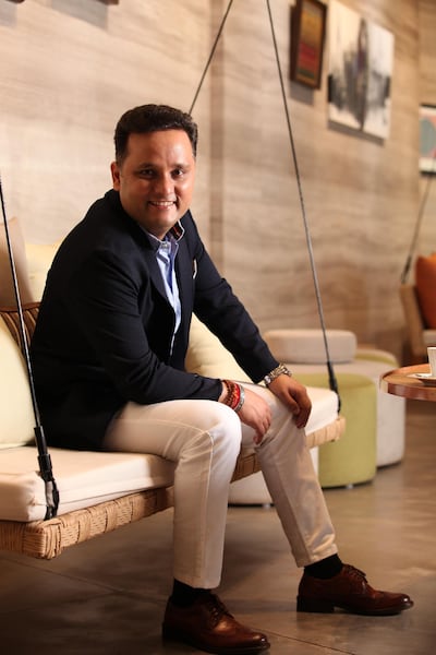 Amish Tripathi’s books are available in 19 languages. Courtesy Amish Tripathi