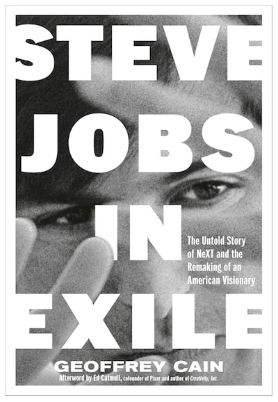 Geoffrey Cain's book on Steve Jobs includes Apple documents from Stanford University's archive donated by the company. Photo: Penguin Random House