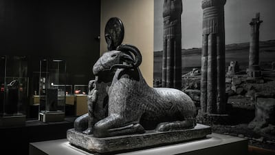 Several of the exhibited pieces were discovered in the excavations Louvre archeologists conducted in Sudan over the past decade.