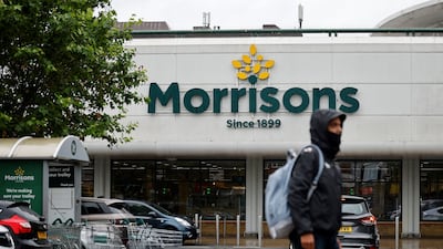 Morrisons is not the only UK supermarket attracting the interest of private equity buyers. AFP