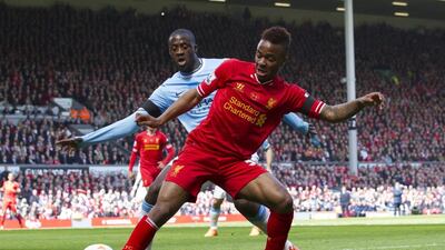 Raheem Sterling has been the subject of bids from Manchester City, although Liverpool have so far rejected any attempts. Jon Super / AP Photo