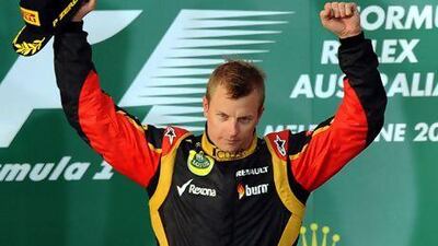 Kimi Raikkonen was a surprise winner at the Australian Grand Prix last weekend. Mark Thompson / Getty Images
