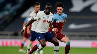 Moussa Sissoko - 7: Some sloppy passing but the French powerhouse is a mainstay of this Spurs midfield. AFP