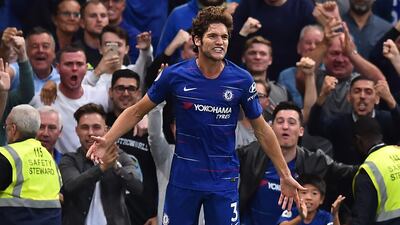 Marcos Alonso's contract extension ties him to Chelsea until 2023. AFP