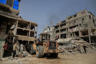 Gaza has been left in ruins by Israel's relentless bombardment. Bloomberg