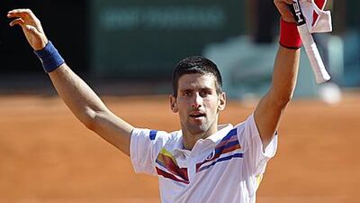 Novak Djokovic will get an extra day's rest but will now have to win the French Open to beat John McEnroe's unbeaten streak.