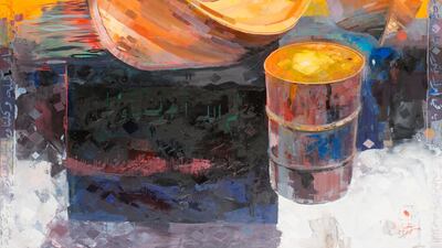 We Are All With You, 2015, Oil on canvas