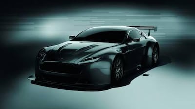 The GT3 race car will be based on the V12 road car. Courtesy of Aston Martin