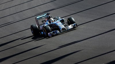 Lewis Hamilton took his third pole position in four races in Russia. Valdrin Xhemaj / EPA