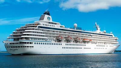 The ‘Crystal Symphony’ was scheduled to dock in Miami on Saturday but was diverted to the Bahamas after a US judge granted an order to seize the vessel. AP