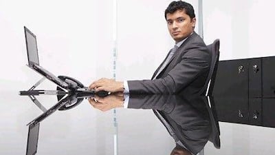 Siddharth Peters, the managing director of The Total Office, says the emphasis is now on ergonomic products. Jaime Puebla / The National