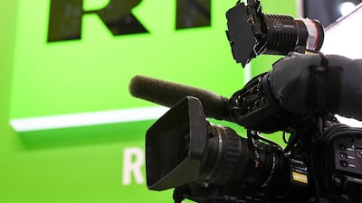 Russia's state-controlled RT channel said the UK regulator had shown itself to be nothing more than a tool of the British government. AFP