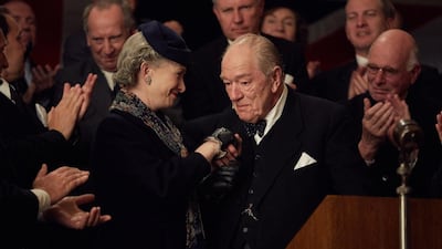 Lindsay Duncan as Clementine Churchill and Michael Gambon as the British prime minister in Churchill’s Secret. Courtesy ITV Choice