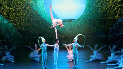 The Swan Lake performance is a family-focused spectacle. Courtesy The Great Chinese State Circus