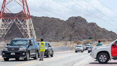 The two girls died at the scene as a result of their injuries. Photo: Ras Al Khaimah police