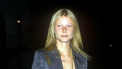 Gwyneth Paltrow, in a silky relaxed two-piece, attends a Miramax pre-Oscar party in Beverly Hills, California, on March 25, 2000. Getty Images