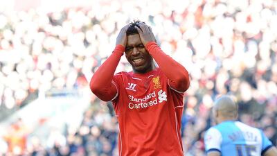 Daniel Sturridge's 2014/15 season was beset by injuries. Peter Powell / EPA