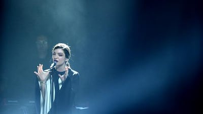 The New Zealand singer Lorde’s rendition of Everybody Wants to Rule the World is a standout in soundtrack of The Hunger Games: Catching Fire. Dan Himbrechts / EPA