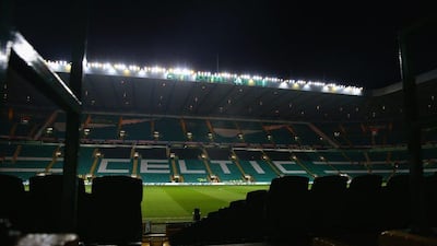 A general view of Celtic Park prior to the international friendly between England and Scotland in Glasgow on Tuesday. Alex Livesey / Getty Images