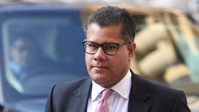 Alok Sharma is president of November's Cop26 key climate change talks. AFP
