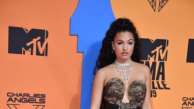 Mabel attends the MTV EMAs 2019 on November 3, 2019 in Seville, Spain. EPA