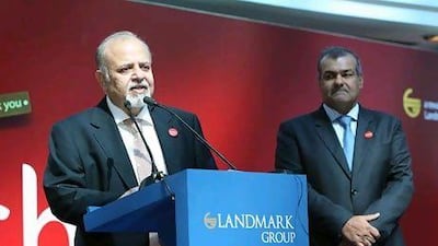 Micky Jagtiani, the chairman of Landmark Group, left, trusted his instincts when it came to the valuation of Carluccio's. Randi Sokoloff for The National