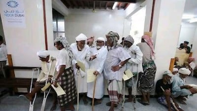 Thousands of patients took advantage of Noor Dubai Foundation's mobile eye camp in Yemen.