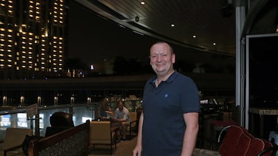 Chris Battle is spearheading the The Property Hub Meetup in Dubai. Jeffrey E Biteng / The National