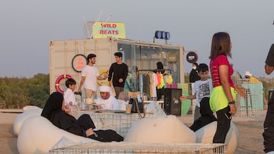 The food truck-style cafe means cold refreshments are always on hand