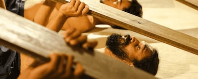 Dileep Chilanka will be performing Nerpala at the Project Space. Photo: Alserkal Avenue