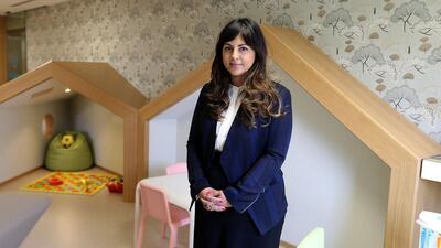 Dr Fareeha Sadiq, head psychiatrist at Camali Clinic, said the concept of the clinic was to have all professionals under one roof. Pawan Singh / The National