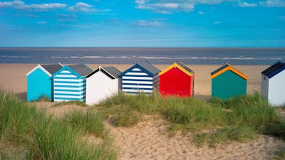 Two Ukrainians were arrested after arriving in a dinghy in Southwold (pictured) with two Albanians on board. Getty Images