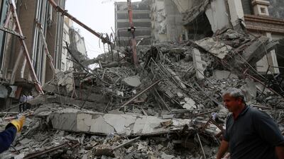Building collapses are not uncommon in Iran. Fars News Agency / AP