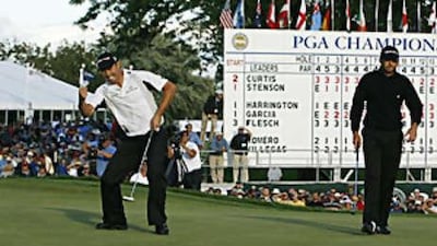 Ireland's Padraig Harrington, left, is not taking anything for granted when he arrives in Abu Dhabi.