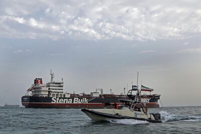 The owners of the Stena Impero have requested permission to visit the 23 detained crew members. AFP