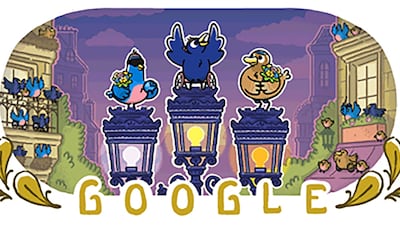 This animated Doodle celebrates the conclusion of the 2024 Summer Games. Photo: Google