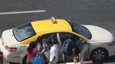 Research carried out by Road Safety UAE and a cab booking service revealed that although 98 per cent of front-seat passengers buckle up only 57 per cent of those in the back follow suit. Jeffrey E Biteng / The National