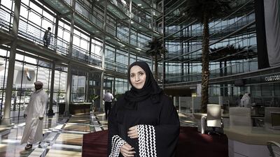 Hessa Al Malek at the Ministry of Public Works, where she has forged a successful career. Jaime Puebla / The National