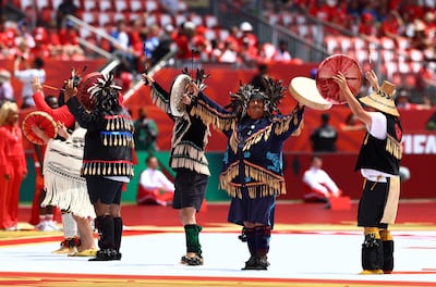 Canada puts the spotlight on its Indigenous community during the World Cup opening ceremony in Toronto. Reuters