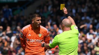 LEEDS RATINGS: Joel Robles 7: Went right way for Wilson’s penalty but had been placed right in bottom corner. Tried to put off same player ahead of second penalty – and was booked for troubles - but failed to succeed. Vital saves from Saint Maximin and Schar late on. Getty