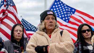 Ms Witthoeft's daughter was killed by police as she attempted to breach a secured corridor in the Capitol. Getty / AFP